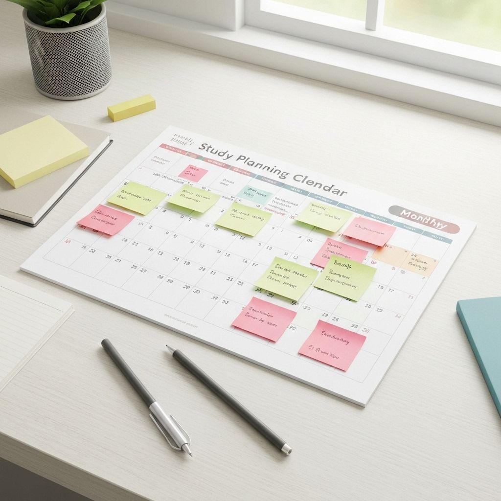 Planification d'Études : Créer un Planning Efficace